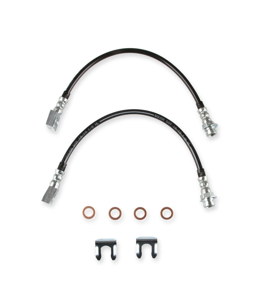 REKUDO RK402-1 - Stainless Steel Brake Hose Kit Front image