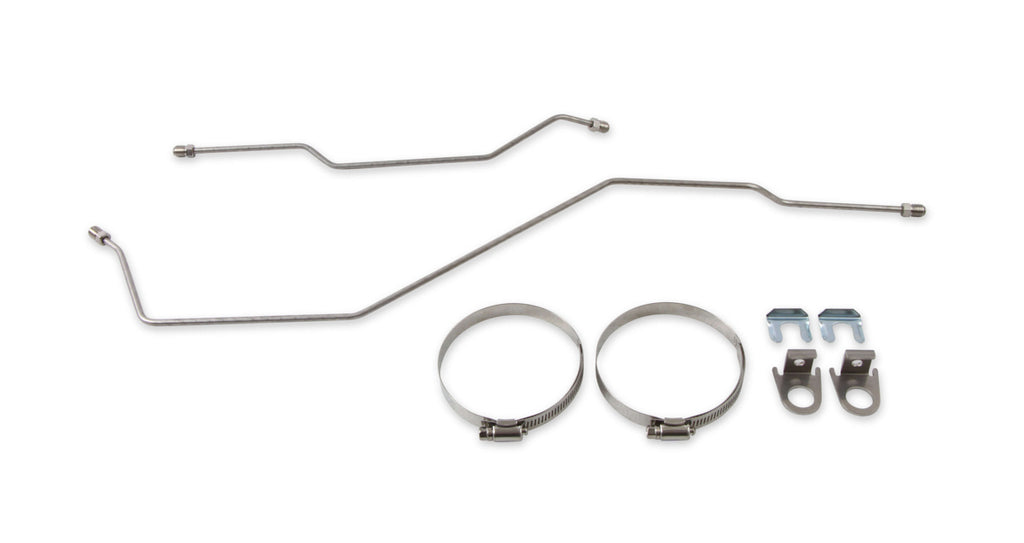 REKUDO RK402-3 - Stainless Brake Hardline Kit w/Brackets image