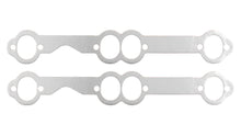 Load image into Gallery viewer, REMFLEX EXHAUST GASKETS 2017 - Exhaust Gasket Set SBC w/Oval Ports image