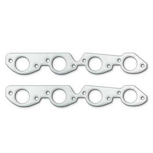 REMFLEX EXHAUST GASKETS 2047 - Exhaust Gasket Set BBC w/Large Round Race Port image