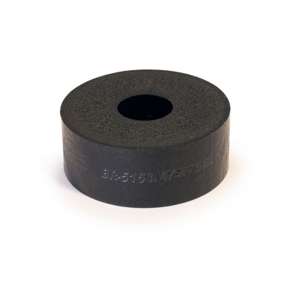 RE SUSPENSION RE-BR-5150F-0750-75B - Bump Rubber .750in Thick 2in OD x .50in ID Black image