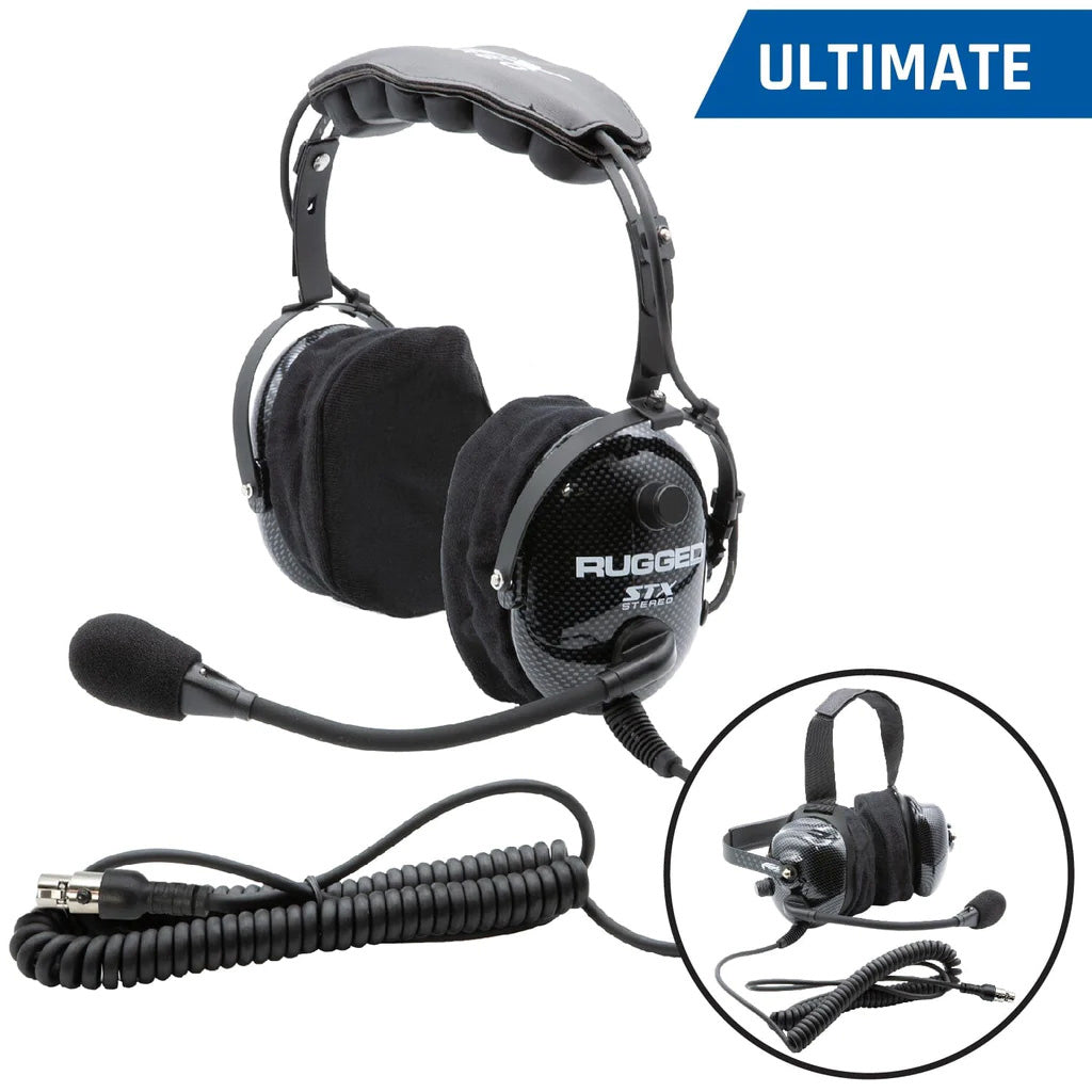 RUGGED RADIOS H22-STX - Headset Over The Head Ultimate Offroad Plug image