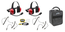 Load image into Gallery viewer, RUGGED RADIOS H80-FAN - Headset Track Talk Red Linkable Intercom Fan image