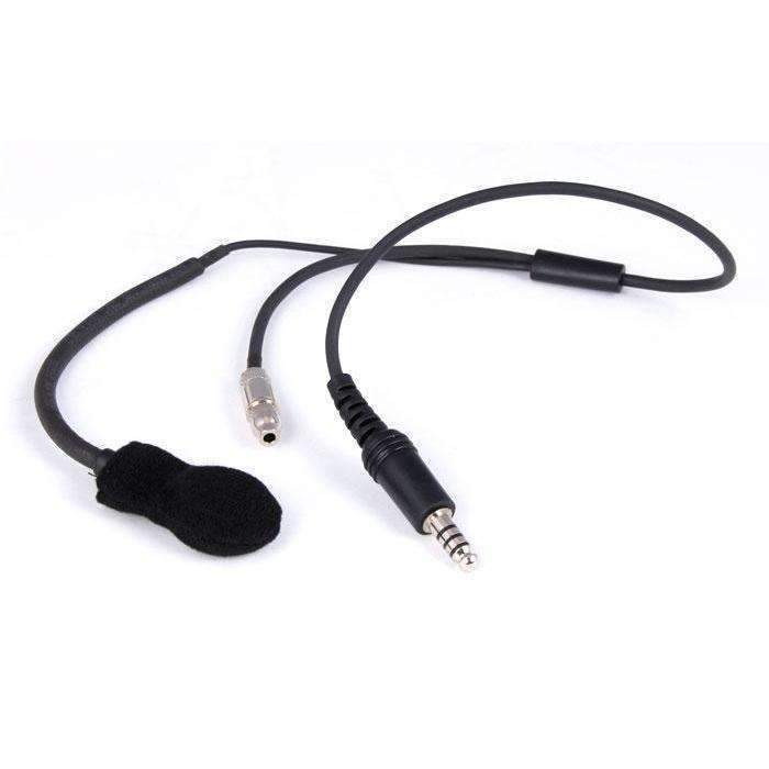 RUGGED RADIOS HK-IF - Helmet Kit IMSA 4C Plug 1/8in Ear Bud Jack image