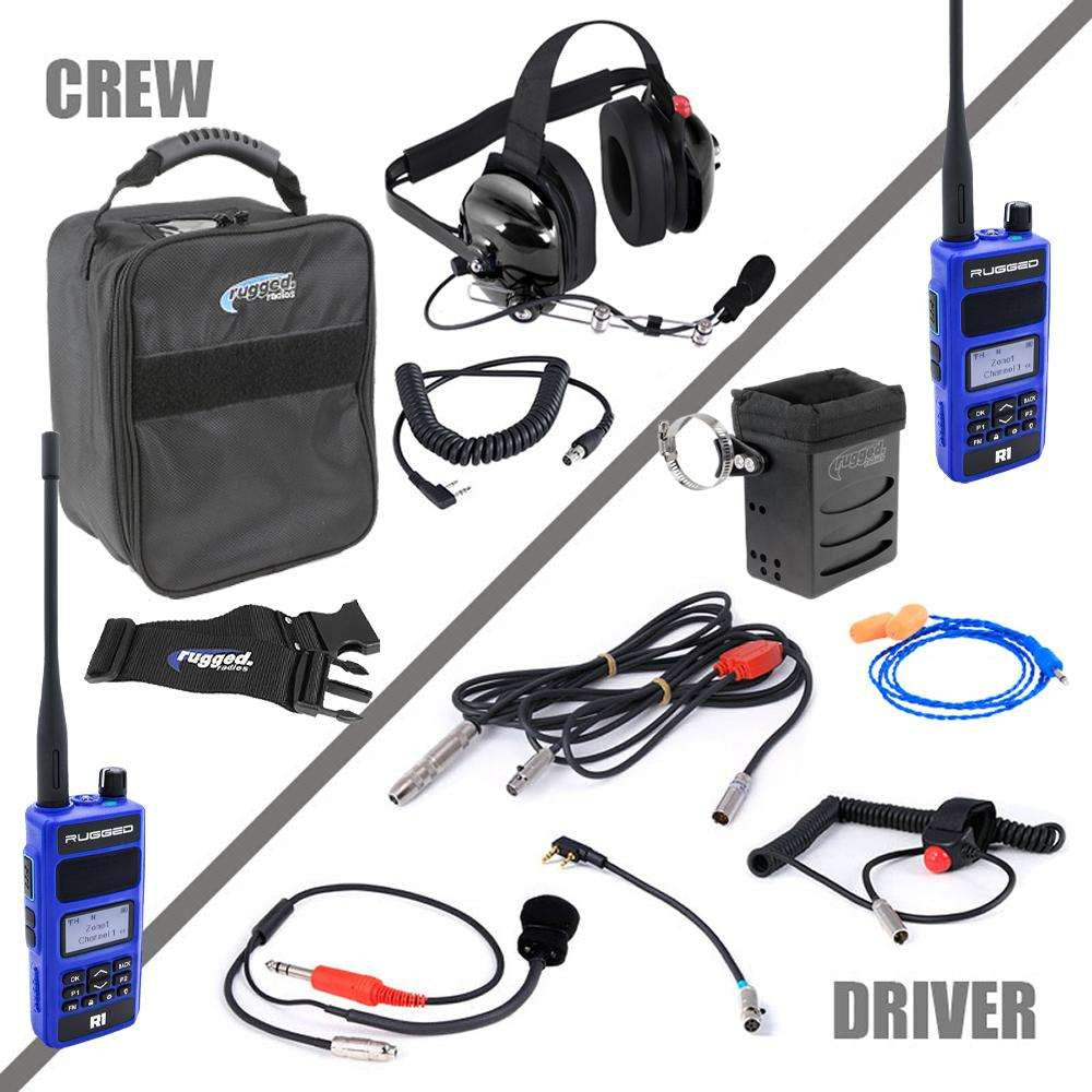 RUGGED RADIOS NASCAR-R1 - Radio System Complete Team NASCAR R1 UHF/VHF image