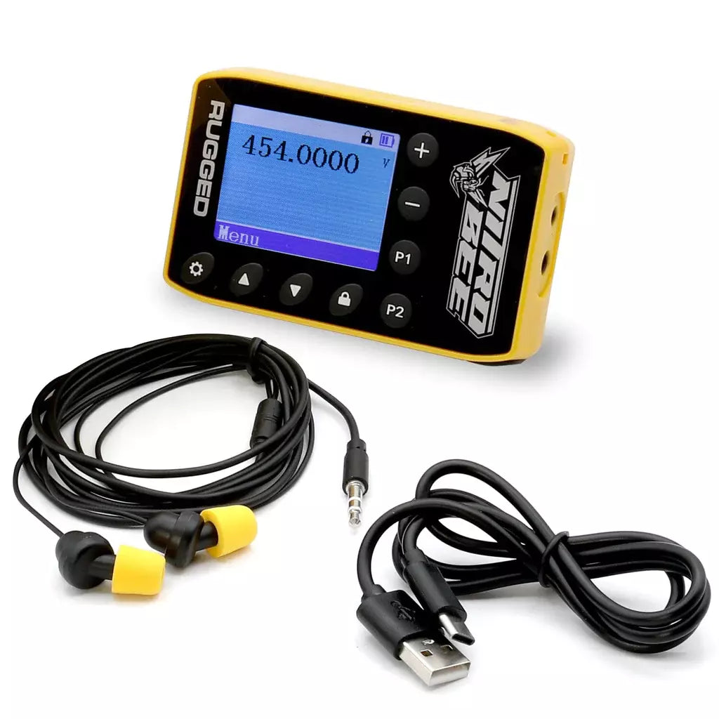 RUGGED RADIOS NITRO-BEE-X - Raceceiver Nitro Bee X UHF Rechargeable image