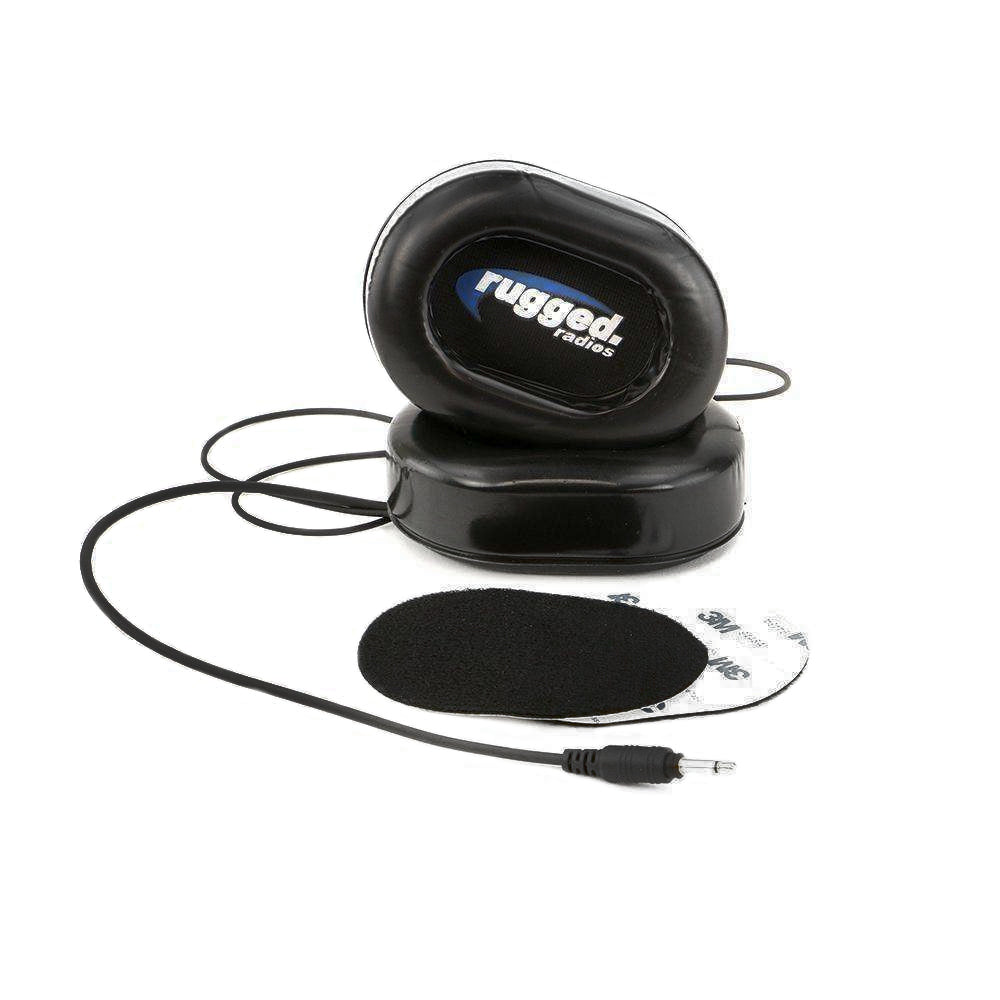 RUGGED RADIOS PRO-POD - Speaker Kit Helmet Ear Cups 3.5mm Cord image