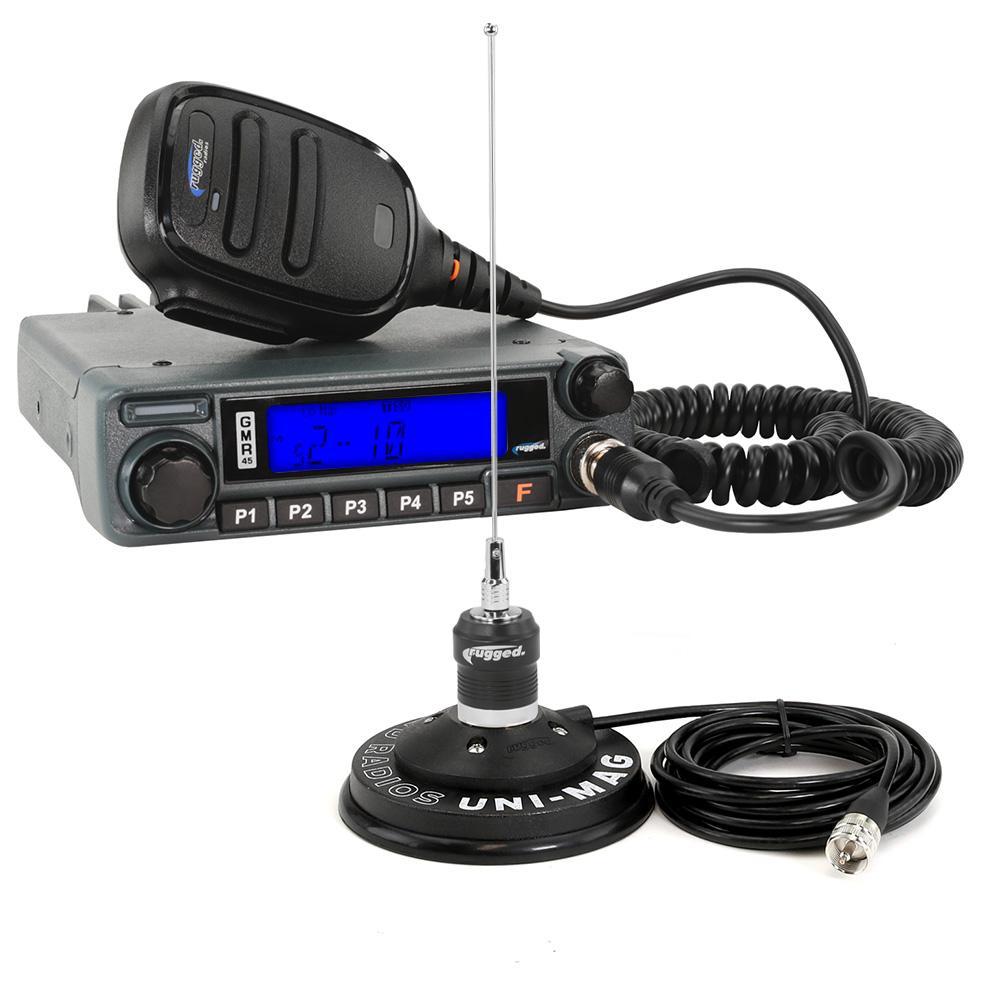 RUGGED RADIOS RK-GMR45 - Radio Kit GMRS 45 Watt w / Antenna image