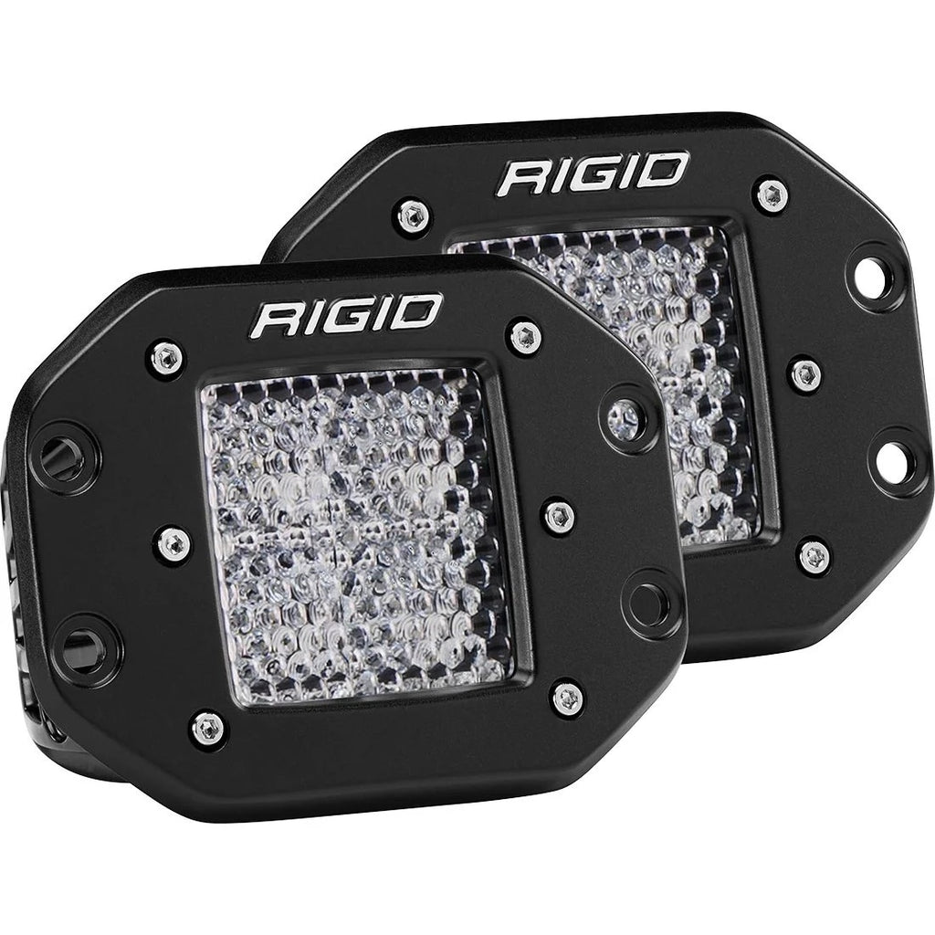 RIGID INDUSTRIES 212513 - LED Light D-Series Pro Diffused Flush Mount Pr. image