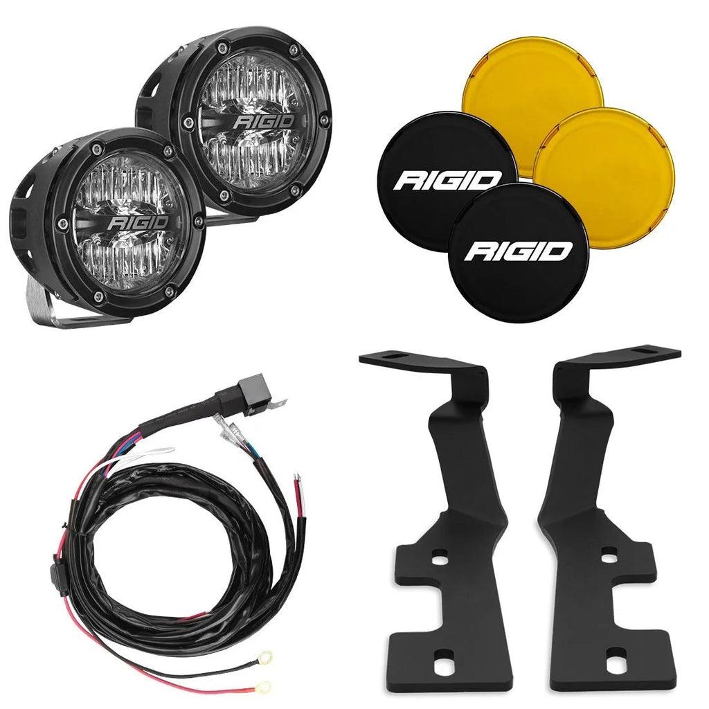 RIGID INDUSTRIES 46718 - 19-   Ram 1500 LED Light A-Pillar 4in 360 Series image