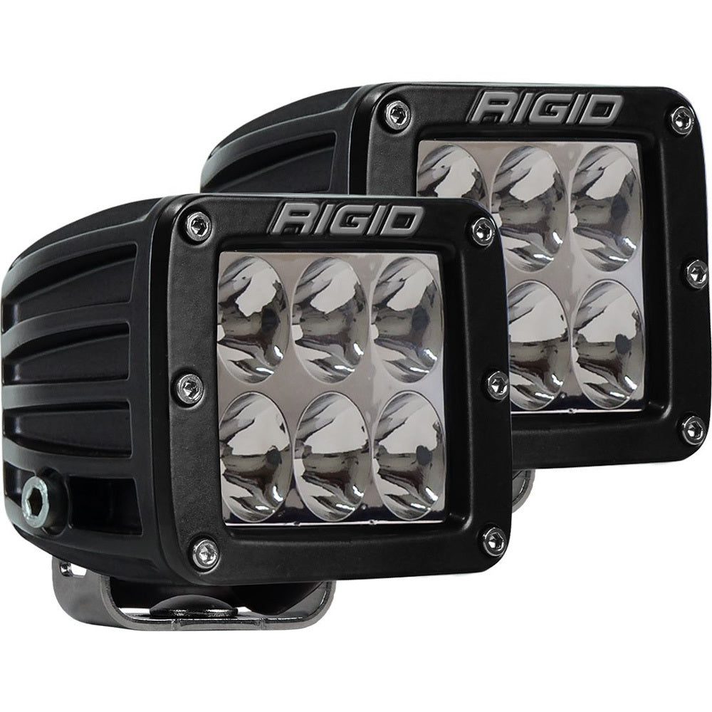 RIGID INDUSTRIES 502313 - LED Light Pair D2 - Driving Pattern image