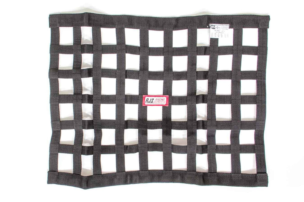 RJS SAFETY 10000401 - Black Ribbon Window Net 18x24 image