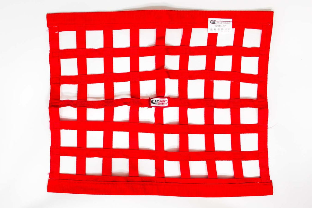 RJS SAFETY 10000404 - Red Ribbon Window Net 18x24 image