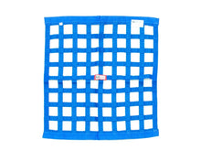 Load image into Gallery viewer, RJS SAFETY 10000603 - Ribbon Window Net 24x24 Blue SFI image