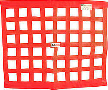 Load image into Gallery viewer, RJS SAFETY 10000604 - Ribbon Window Net 24x24 Red SFI image