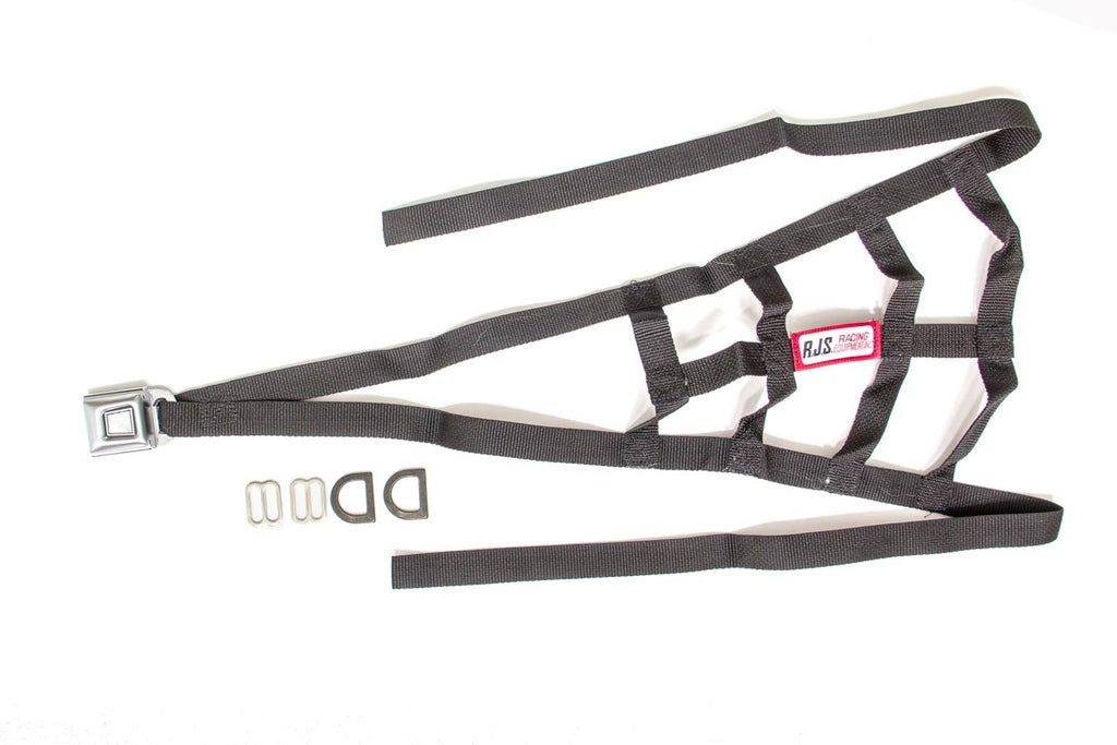 RJS SAFETY 10001501 - Sprint Car Cage Net- Black Non-SFI image
