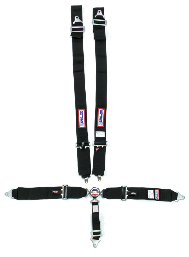 RJS SAFETY 1034101 - 5 PT Harness System Q/R BK Ind Wrap 2inSub image