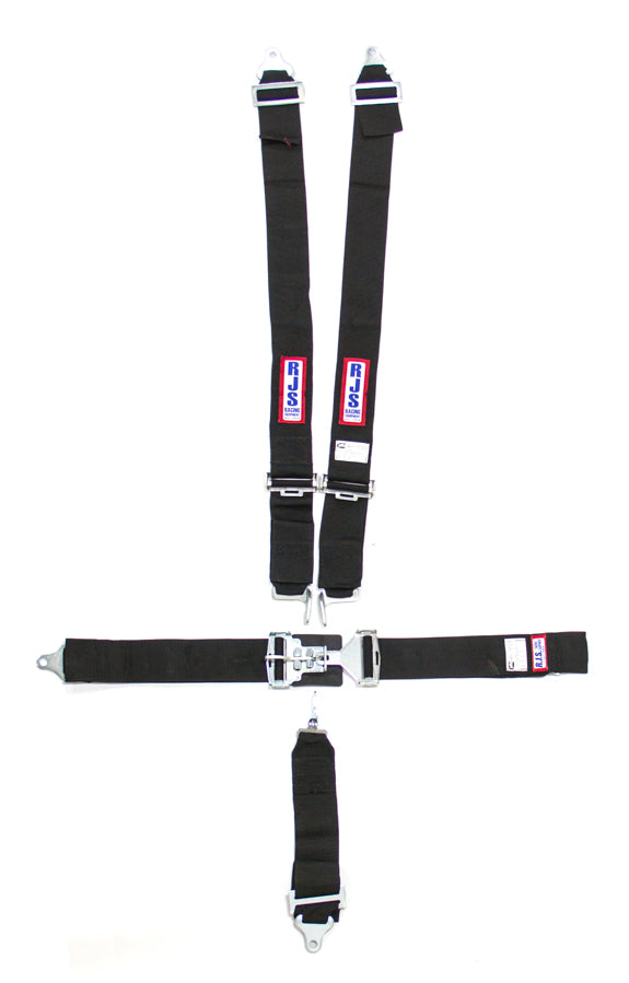 RJS SAFETY 1128601 - 5-Pt Harness System BK Ind Bolt In Mt 3in Sub image