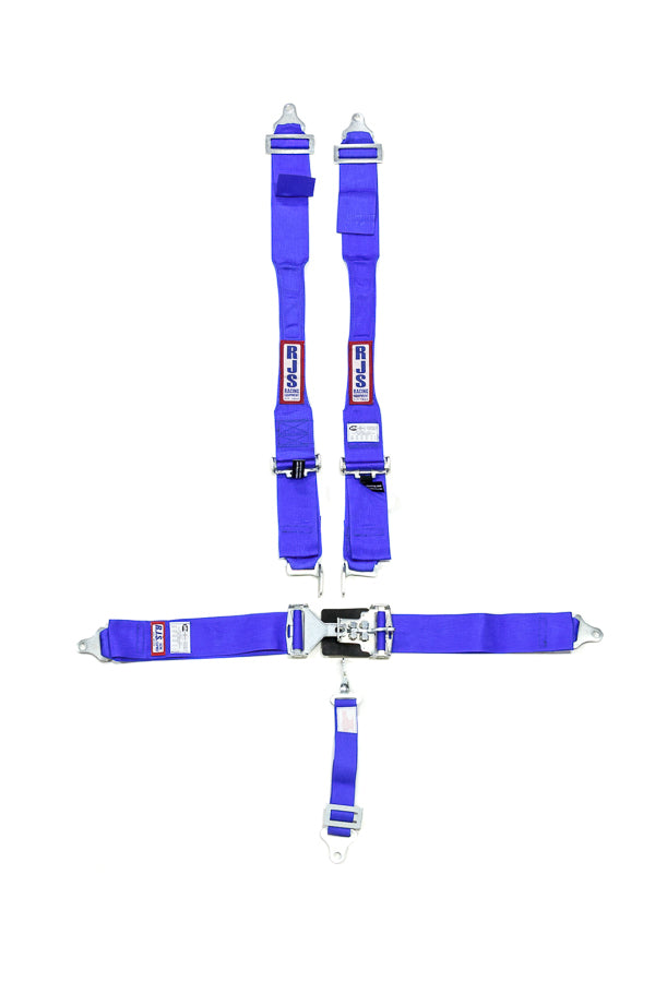 RJS SAFETY 1142203 - Harness System 5 Pt Blue Hans Shoulder Ind Wrap image