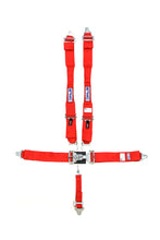Load image into Gallery viewer, RJS SAFETY 1142204 - Harness System 5 Pt Red Hans Shoulder Ind Wrap image