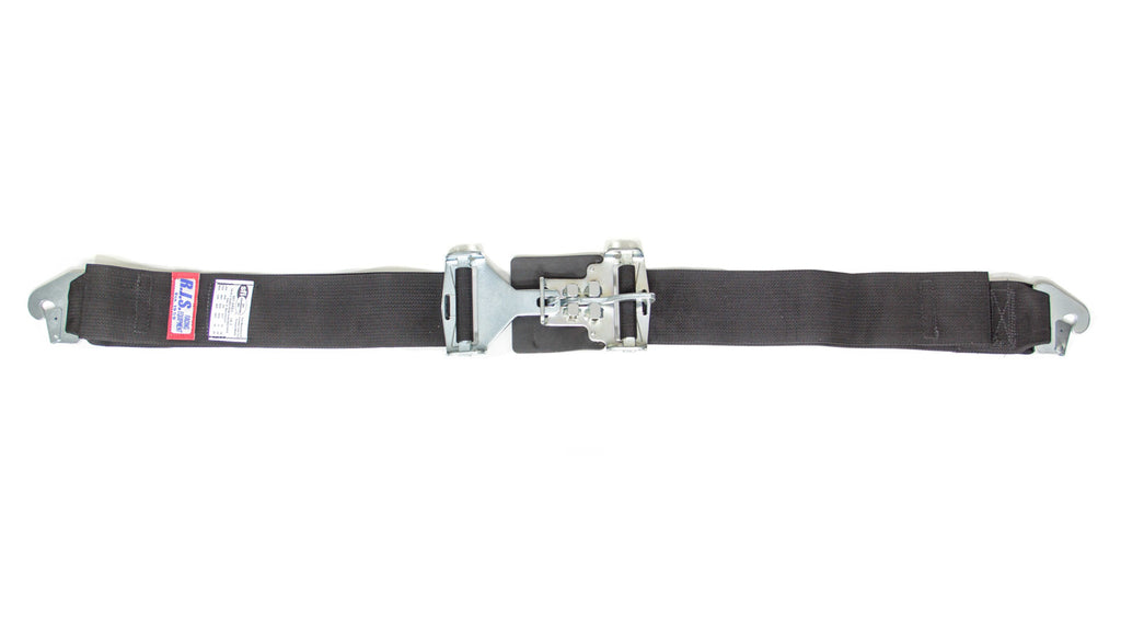 RJS SAFETY 15002001 - 3in Lap Belts W/Snap End Black image