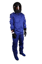 Load image into Gallery viewer, RJS SAFETY 200410304 - Pants Blue Medium SFI-1 FR Cotton image