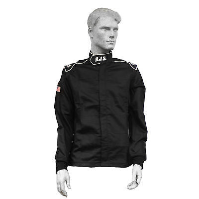 RJS SAFETY 200490105 - Jacket Elite Large SFI- 3.2A/20 Black image