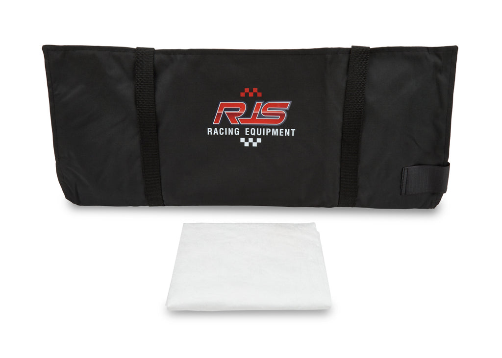 RJS SAFETY 22000101 - Engine Diaper Black Non- SFI image