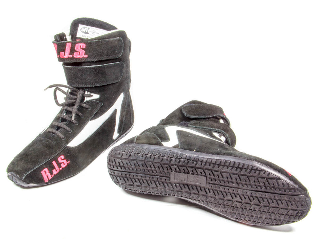 RJS SAFETY 500010155 - Redline Shoe High-Top Black Size 9 SFI-5 image