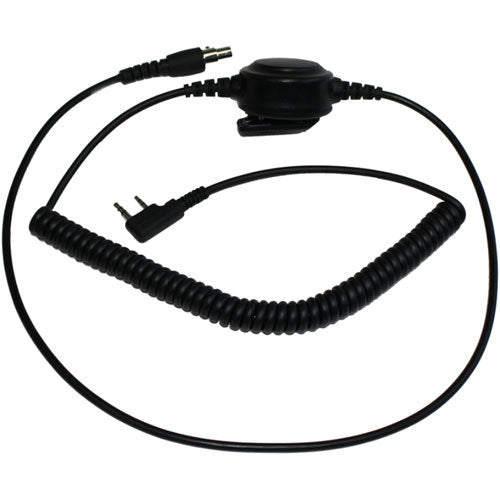 RJS SAFETY 600080146 - Quick Disconnect Cable For Headset With Button image