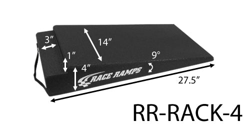 RACE RAMPS RR-RACK-4 - 4in Rack Ramps Pair  image