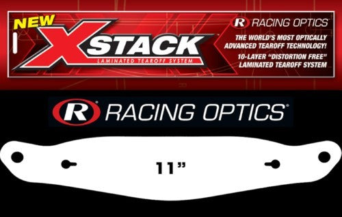 RACING OPTICS 10234C - Tearoffs Shoei CWF-1 Scorpion KBC Rock Clear image