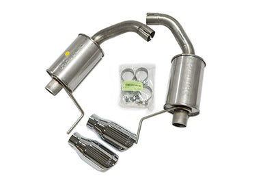 ROUSH PERFORMANCE PARTS 421837 - Axle Back Exhaust Kit 15-21 Mustang V6/I4 image