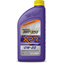 Load image into Gallery viewer, ROYAL PURPLE 01008 - 0w20 XPR Racing Oil 1Qt  image