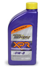 Load image into Gallery viewer, ROYAL PURPLE 01009 - 0w8 XPR Racing Oil 1 Qt.  image