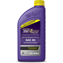 Load image into Gallery viewer, ROYAL PURPLE 01030 - SAE 30 Engine Oil qt  image