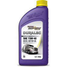 Load image into Gallery viewer, ROYAL PURPLE 01154 - 15w40 Multi-Grade SAE Oil 1 Quart image