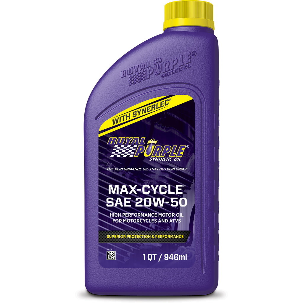 ROYAL PURPLE 01316 - 20w50 Max Cycle Oil 1 Qt  image