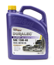 Load image into Gallery viewer, ROYAL PURPLE 04154 - Duralec Super 15w40 Oil 1 Gallon image