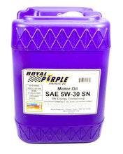 Load image into Gallery viewer, ROYAL PURPLE 05530 - Synthetic Motor Oil 5Gal 5W30 Dexos image