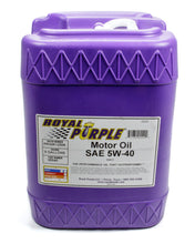 Load image into Gallery viewer, ROYAL PURPLE 05540 - Multi-Grade Motor Oil 5w40 5 Gallon Pail image