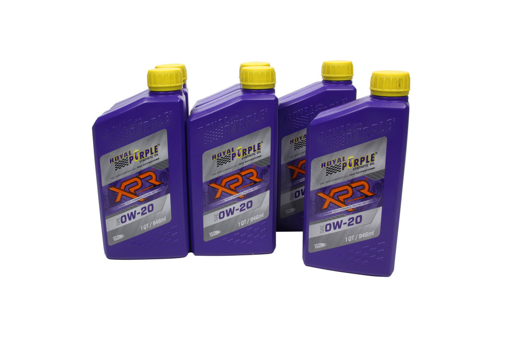 ROYAL PURPLE 06008 - 0w20 XPR Racing Oil Case 6x1 Quart image