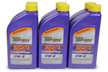 Load image into Gallery viewer, ROYAL PURPLE 06009 - 0w8 XRP Racing Oil Case 6x1 Quart image