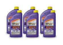 Load image into Gallery viewer, ROYAL PURPLE 06010 - 0w30 XPR Racing Oil Case 6x1 Quart image