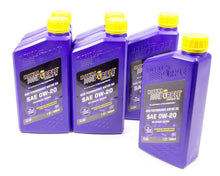 Load image into Gallery viewer, ROYAL PURPLE 06020 - 0w20 Multi-Grade SAE Oil Case 6x1 Quart image