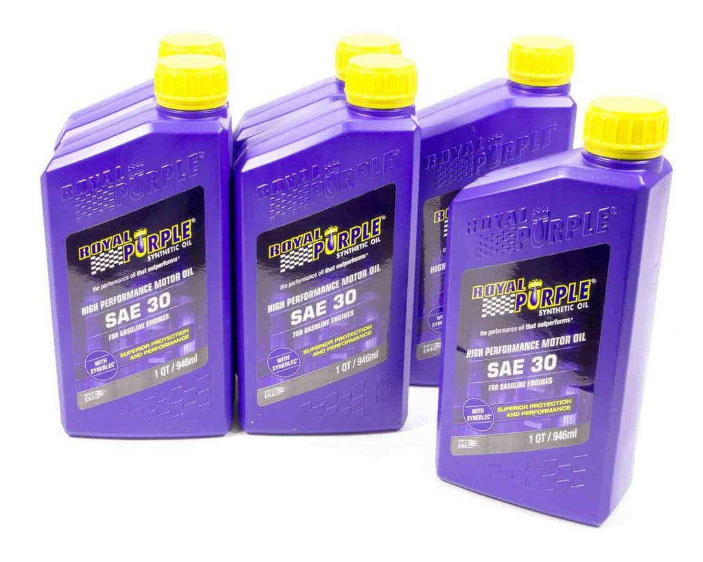 ROYAL PURPLE 06030 - SAE 30 Engine Oil Case 6x1 Quart image