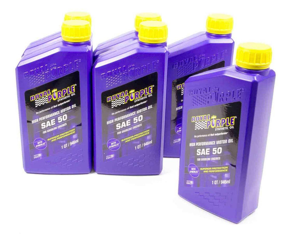 ROYAL PURPLE 06050 - SAE 50 Engine Oil Case 6x1 Quart image