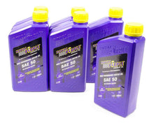 Load image into Gallery viewer, ROYAL PURPLE 06050 - SAE 50 Engine Oil Case 6x1 Quart image