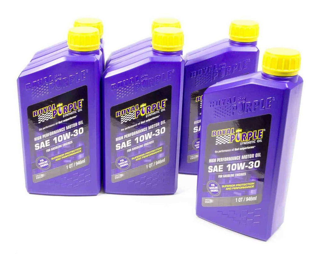 ROYAL PURPLE 06130 - 10w30 Multi-Grade SAE Oil Case 6x1 Quart image