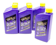 Load image into Gallery viewer, ROYAL PURPLE 06154 - 15w40 Multi-Grade SAE Oil Case 6x1 Quart image